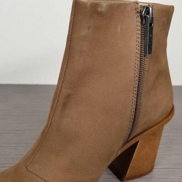 1 State Kelte Pointed Toe Bootie, Tan Leather, Womens Size 6 M / 36.5 - Picture 12 of 13